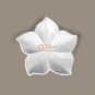 Dry Fruit Serving Bowl Marble Inlay Lotus Shape Bowl for Home Decor Gift Loves