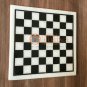 12"x12" Marble Handmade Chess Top Table Inlaid Mosaic Art Collectible Gift Decor