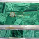 4"x3"x2" Marble Handmade Jewelry Lidded Box Malachite Inlaid Christmas Gift Deco