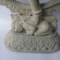 Cultured Marble Nataraja Shiva statue Sculpture Handmade Hinduism Figure Decor
