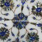 Marble Tray Plate Lapis Pauashell Inlay Deco Exclusive Kitchen Decor Gift H1335