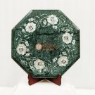 15" Marble Green Coffee Side Table Top Mop Pietradura Design Gift Her Wedding 15" Marble Green Coffee Side Table Top Mop Pietradura Design Gift Her Wedding