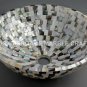 15" Designer Marble Round Wash Basin Precious Mother of Pearl Inlay Decor E305
