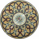 36" Round Marble Italian Dining Center Table Top Mosaic Inlay Pietra Decor E929 36" Round Marble Italian Dining Center Table Top Mosaic Inlay Pietra Decor E929