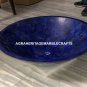Marble Bathroom Designer Wash Basin Lapis Random Inlay Work Home Decorative M002