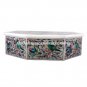 7"x7"x2" Exclusive Marble Jewelry Box Intregrate Inlaid Thanks Giving Gift M092