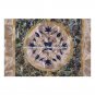 Exclusive Marble Decorative Tray Pauashell Inlay Precious Stone Decor Gift M080