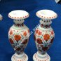 12" White Marble Flower Vase Carnelian Precious Inlay Stone Christmas Gift E175