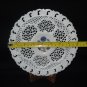 8" White Marble Plate Pietra Dura Fine Grill Inlay Handmade Home Kitchen Decor