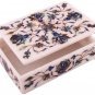 6"x4"x2" Marble Jewelry Vintage Box Pauashell Inaly Floras Singales Day Gift Her