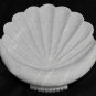 12" White Marble Fruit Serving Bowl Handmade Design Kitchen Home Gift Decor E857