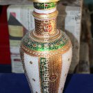 14" Exclusive Marble Flower Vase Jaipuri Hand Painted Beautiful Art Decor H5724