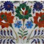 8"x6"x2" White Jewelry Storage Box Lapis Marquetry Floras Interior Veteran Gifts