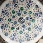 White Marble Coffee Kitchen Table Top Lapis Malachite Inlay Patio Decor H5383
