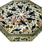 12"x12"x4" Marble Jewelry Custom Box Malachite Parrot Floras Art Columbus Gifts