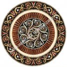 36" Italian Inlaid Coffee Table Marble Top Fine Inlay Home Interior Decor H5112A 36" Italian Inlaid Coffee Table Marble Top Fine Inlay Home Interior Decor H5112A