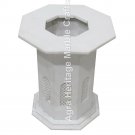 24"x15" Exclusive White Marble Handmade Grill Base Stand Living Decor E577 24"x15" Exclusive White Marble Handmade Grill Base Stand Living Decor E577