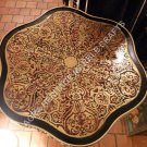 24" Elegant Marble Coffee Outdoor Center Table Top Mosaic Handmade Decor H5043