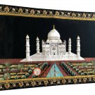 Unique With Tajmahal Art Embroidery Work With Gold String Zari Wall Hanging M121