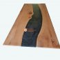 Black Resin Dining Custom Transparent Epoxy River Mappa Burl Royal Custom Table