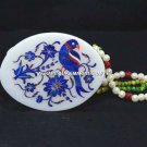 4"x3" Marble Jewelry Box Lapis Lazuli Parrot Inlay Design Christmas Gift H5467