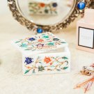 Marble Jewelry Box, Keepsake Gift Box, Inlay Trinket Box, Unique Christmas Gifts