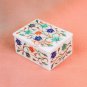 Marble Jewelry Box, Keepsake Gift Box, Inlay Trinket Box, Unique Christmas Gifts