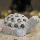 2"x2" Soapstone Tortoise Sculpture Filigree Intricate Design Good Luck Gift Deco 2"x2" Soapstone Tortoise Sculpture Filigree Intricate Design Good Luck Gift Deco