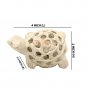 2"x2" Soapstone Tortoise Sculpture Filigree Intricate Design Good Luck Gift Deco
