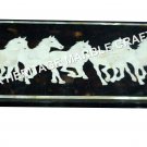 15"x18" Black Marble Living Room Table Top Mother of Pearl Inlay Horse Art H3459 15"x18" Black Marble Living Room Table Top Mother of Pearl Inlay Horse Art H3459