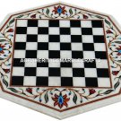 Marble Coffee Chess Table Top Jasper Mosaic Floral Art Marquetry Furniture H2973