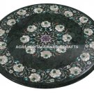 Marble Coffee Table Top Mother of Pearl Inlay Gems Pietradure Patio Decor H1381
