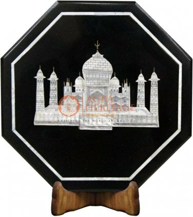 8"x8" Marble Handmade Wall Tile Taj Mahal Mop Precious Stone Art Christmas Gifts