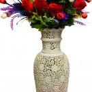 12" Marble Soapstone Flower Vase Pot Beautiful Home Decor Art Gift H735 12" Marble Soapstone Flower Vase Pot Beautiful Home Decor Art Gift H735
