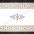 3'x2' White Marble Outdoor Living Room Table Top Marquetry Inlaid Stone Art E839 3'x2' White Marble Outdoor Living Room Table Top Marquetry Inlaid Stone Art E839