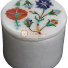 2"x2" Marble Ring Storage Box Carnelian Floral Multi Stone Design Christmas Gift 2"x2" Marble Ring Storage Box Carnelian Floral Multi Stone Design Christmas Gift
