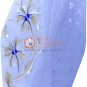 4" Marble Table Decor Pen Stand Real Mop Gemstone Floral Art Christmas Gift Deco
