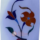 4" Marble White Pen Storage Stand Carnelian Marquetry Floral Art Christmas Gifts 4" Marble White Pen Storage Stand Carnelian Marquetry Floral Art Christmas Gifts