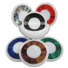 White Marble Coffee Coaster Set Handmade Inlay Home Christmas Gifts Decorative