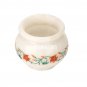 3"x3.5'' White Marble Flower Pot Malachite Hakik Inlay Floral Home Gifts H3595