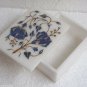 4"x3"x2" Marble Jewelry Box Lapis Lazuli Inlay Floral Arts Wedding Gift for Her