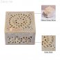 4"x4" Soapstone Jewelry Vintage Box Filigree Inlaid Design Thanksgiving Gift Art
