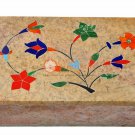 6"x4"x2" Soapstone Jewelry Custom Box Carnelian Pietradura Floral Design Decor 6"x4"x2" Soapstone Jewelry Custom Box Carnelian Pietradura Floral Design Decor