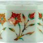 3"x3"x2" Marble Jewelry Custom Box Carnelian Marquetry Floral Art Halloween Gift