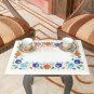 Marble Top Kitchen Table With Wooden Stand Semi Precious Pietradura Floral Arts
