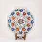 Antique Marble Top Coffee Table Carnelian Marquetry Floral Fine Design Decor Art
