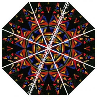 18" Elegant Marble Garden Coffee Table Top Inlay Multi Furniture Decor H3411A
