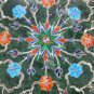 18" Green Marble Coffee Table Top Inlay Lapis Turquoise Hakik Marquetry Decor