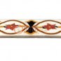 12"x4" Marble White Wall Decor Tile Carnelian Marquetry Italian Christmas Gifts