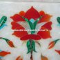 5"x8" Marble Ottoman Serving Dish Tray Hakik Inlaid Kitchen Table Decorate H1421